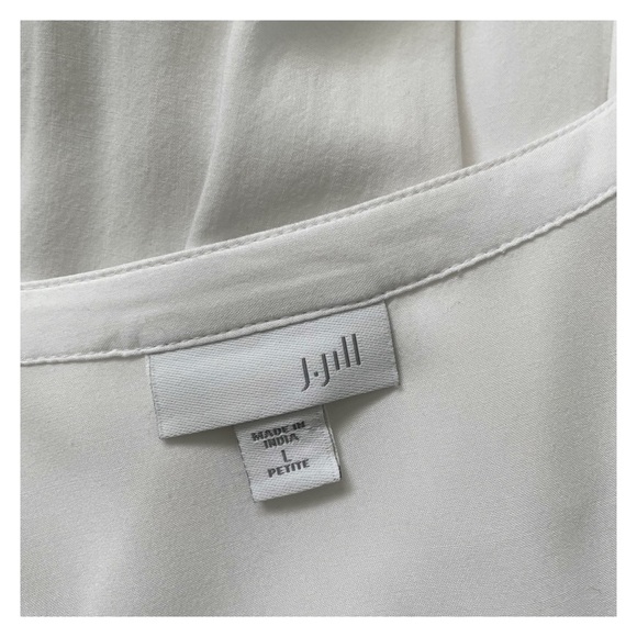 J. JILL TUNIC WHITE SIZE LP - Picture 7 of 8